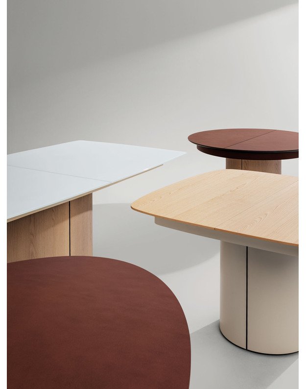 IŠSKLEIDŽIAMAS STALAS SESAMO ELLIPTICAL 220/280x120 | +spalvos 6