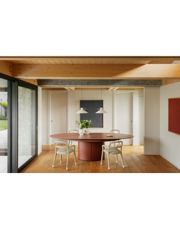 IŠSKLEIDŽIAMAS STALAS SESAMO ELLIPTICAL 220/280x120 | +spalvos 1