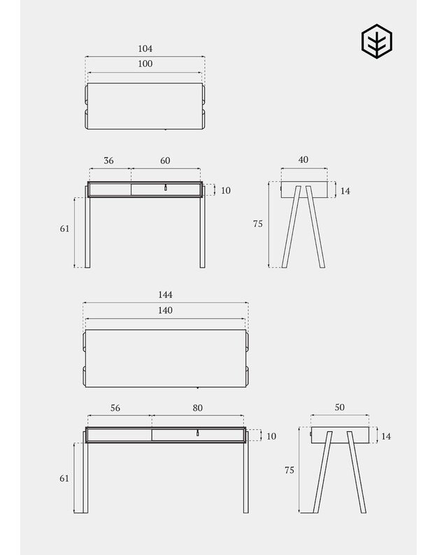 AMELIA DESK | +colours 6