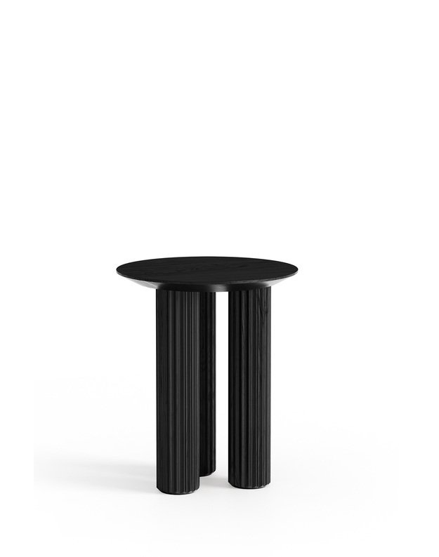 FILAR HIGH SIDE TABLE | Black ash