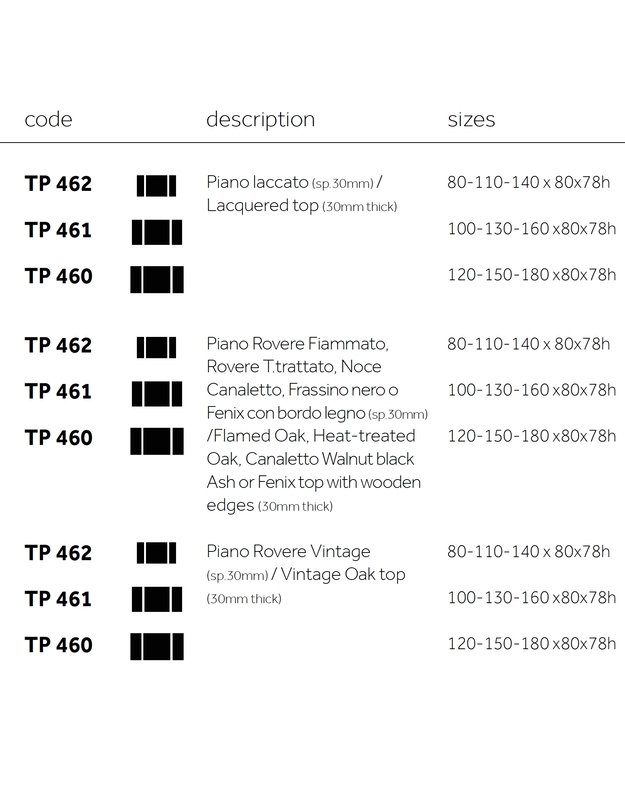 IŠSKLEIDŽIAMAS STALAS GUALTIERO | +dydžiai 11
