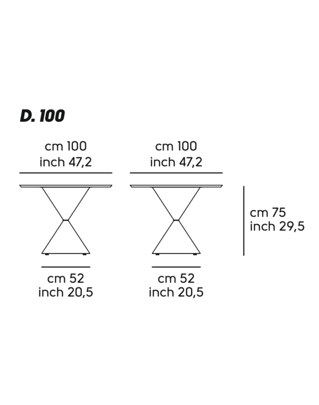 TABLE CLESSIDRA S | +colours 16