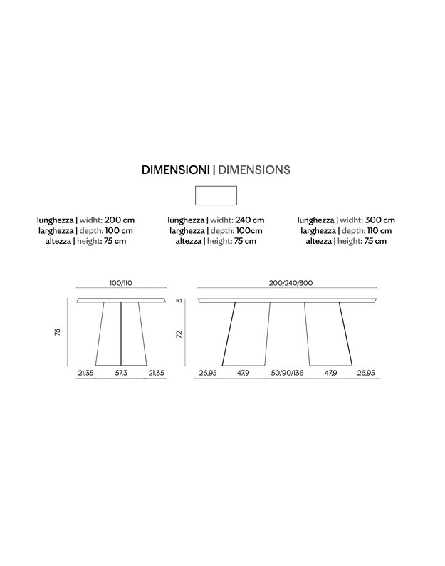 MAGGESE EXTENDIBLE TABLE | +sizes 6