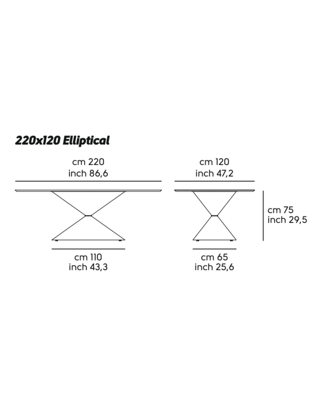 STALAS CLESSIDRA ELLIPTICAL | Glass 11