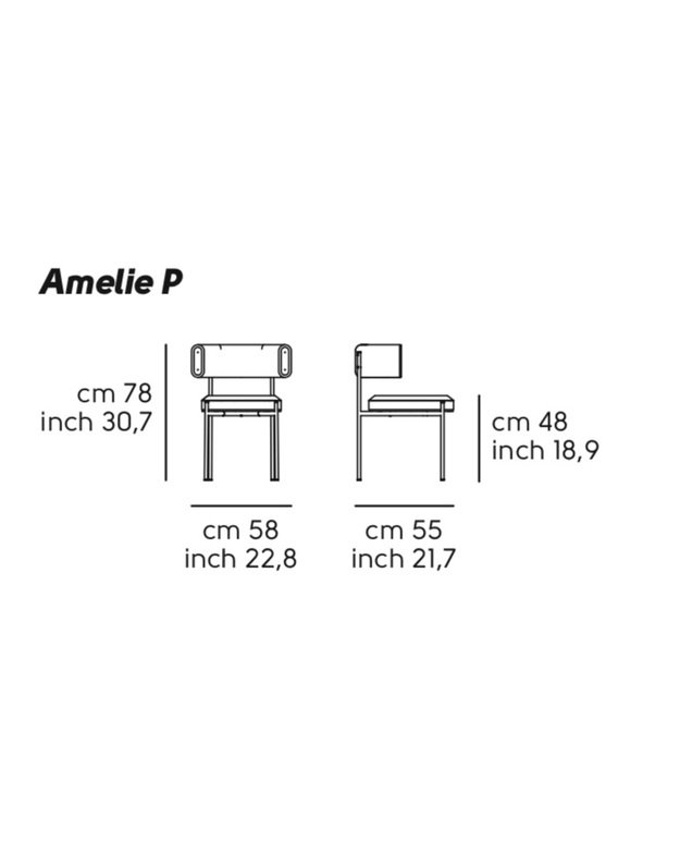 KĖDĖ AMELIE P | +spalvos 8
