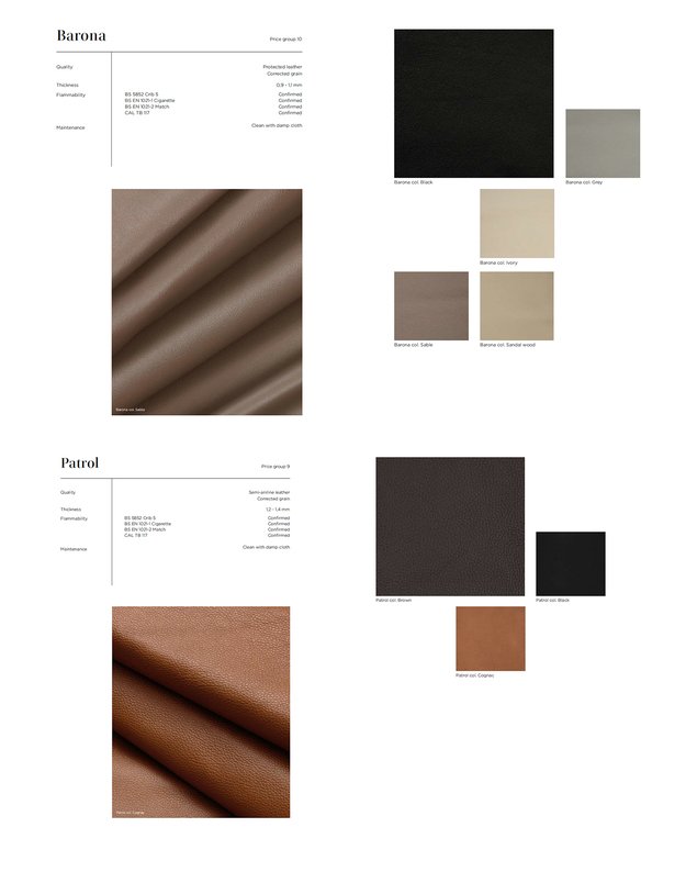 SOFA RIDGE 2 by Norm Architects | Leather 10