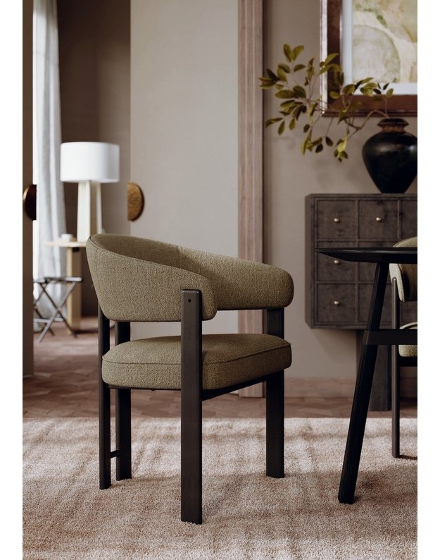 DUCT kėdė | Dark olive boucle 1
