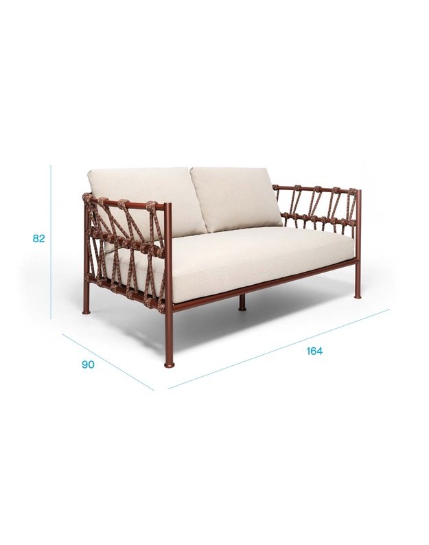 ANTIGUA 2 seater sofa | + spalvos