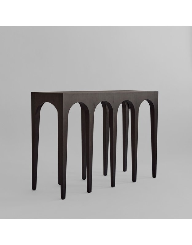 KONSOLĖ BOW BIG | Black oak 