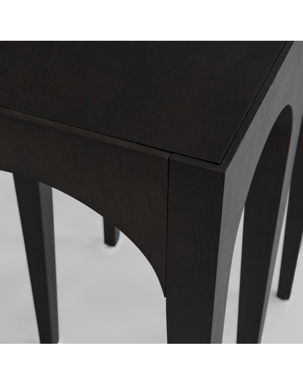 KONSOLĖ BOW BIG | Black oak 