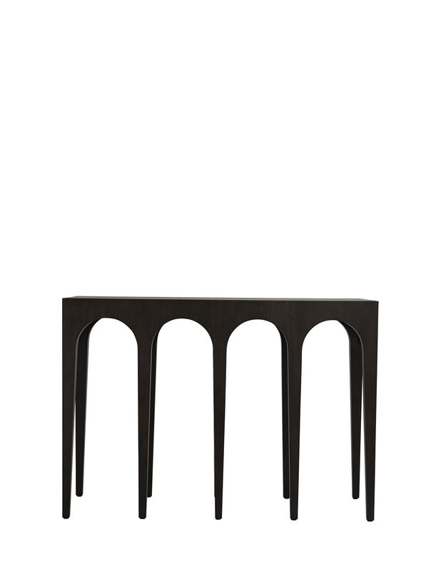 KONSOLĖ BOW BIG | Black oak 