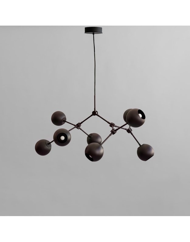 ŠVIESTUVAS DROP GLOBE MINI | Burned black