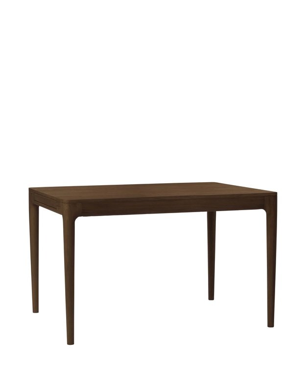 HEART'N'SOUL EXTENDABLE DINING TABLE 120/220 | Dark Oak