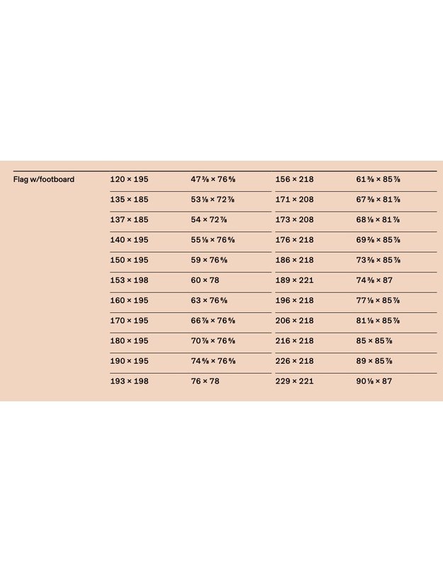 LOVA FLAG | With Footboard 15