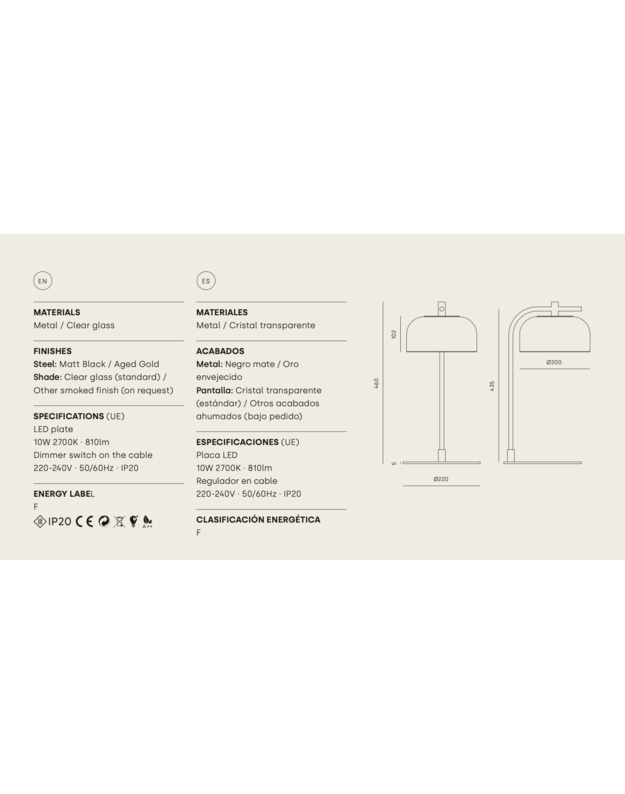 IPON TABLE LAMP | +colours 11