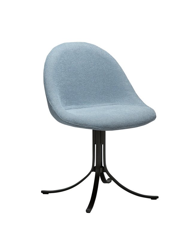 DOLO chair | blue fog boucle