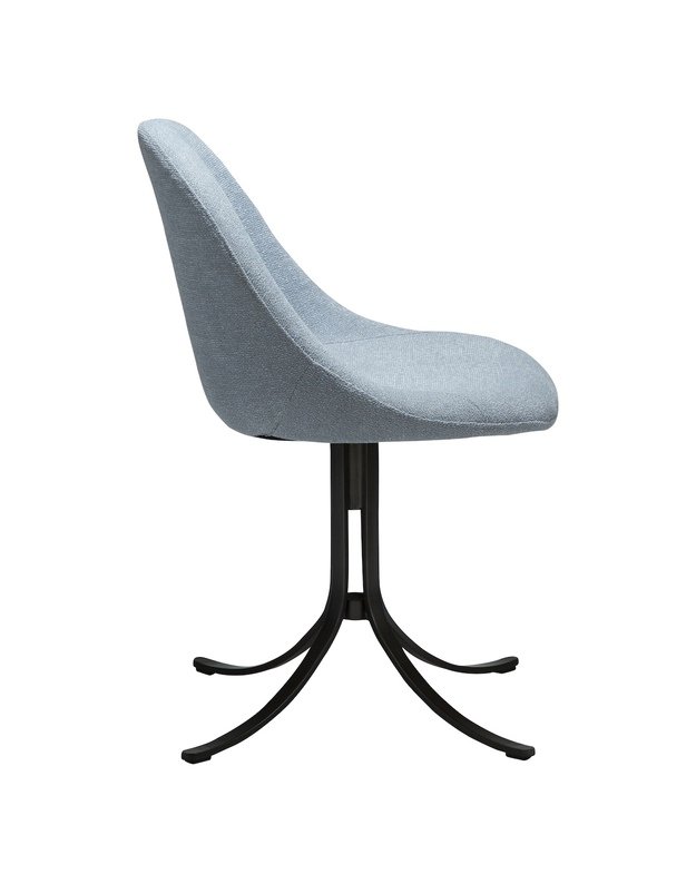 DOLO chair | blue fog boucle