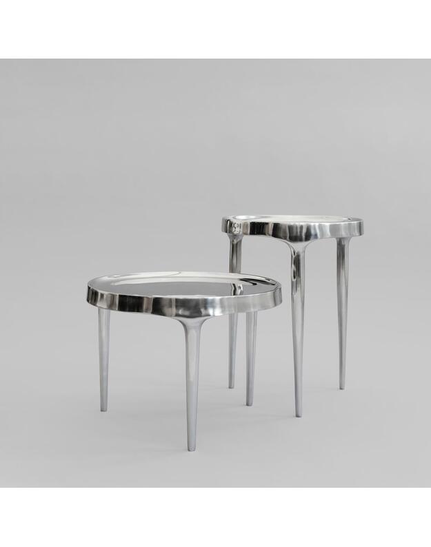 PHANTOM TABLE TALL | Chrome