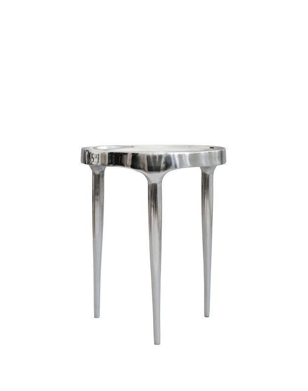 PHANTOM TABLE TALL | Chrome