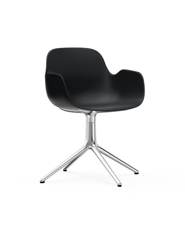 FORM ARMCHAIR SWIVEL 4L | +colours