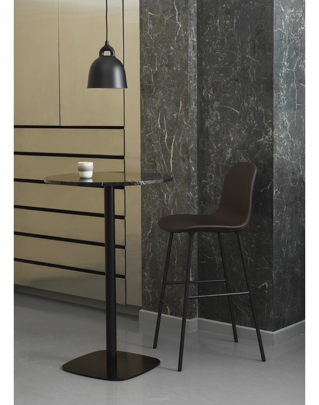 FORM BAR CHAIR HIGH STEEL UPHOLSTERY | +colours