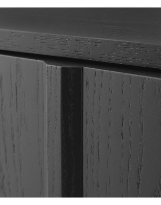 RIB DRESSER w. 4 Drawers | Soft Black 6