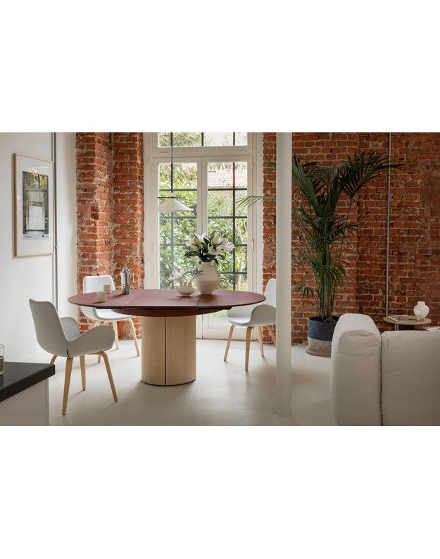 IŠSKLEIDŽIAMAS STALAS SESAMO D120/180 | +spalvos 2