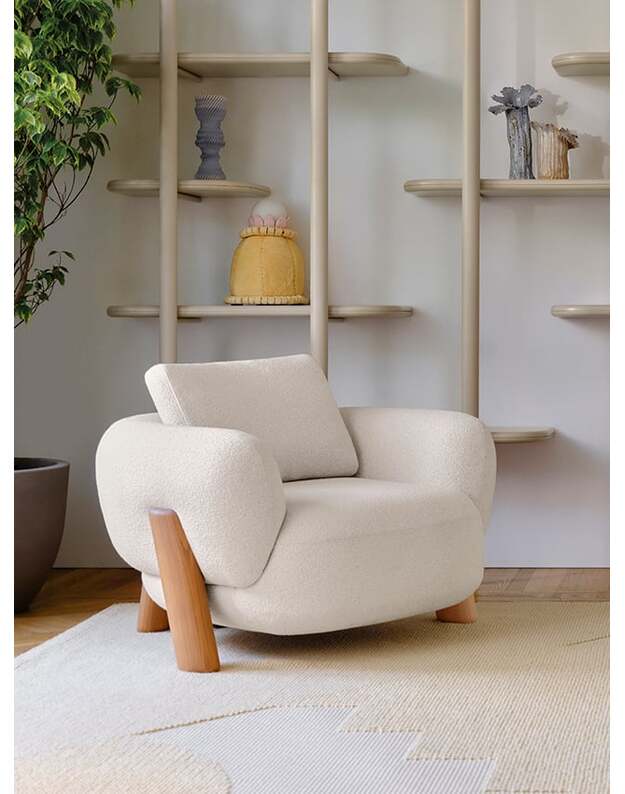 ANAM ARMCHAIR by Federico Peri 4