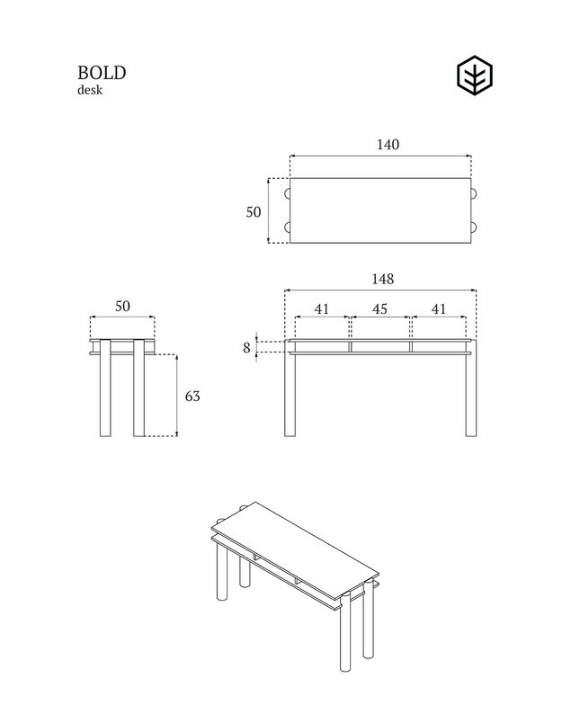 BOLD DESK | +colours 9