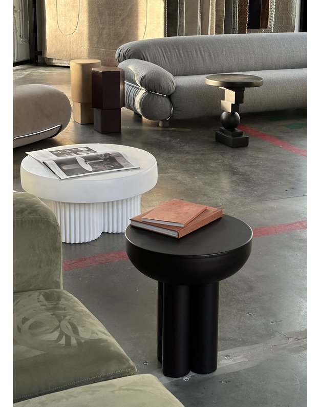 GEAR COFFEE TABLE LOW | CHALK  5