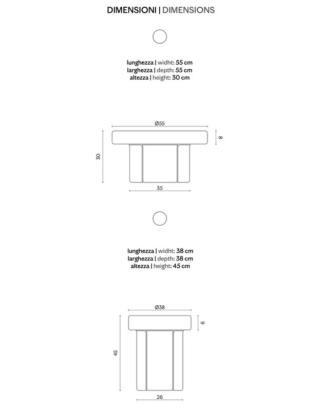 STALIUKAS SODA ROUND | Amber | +dydžiai 5