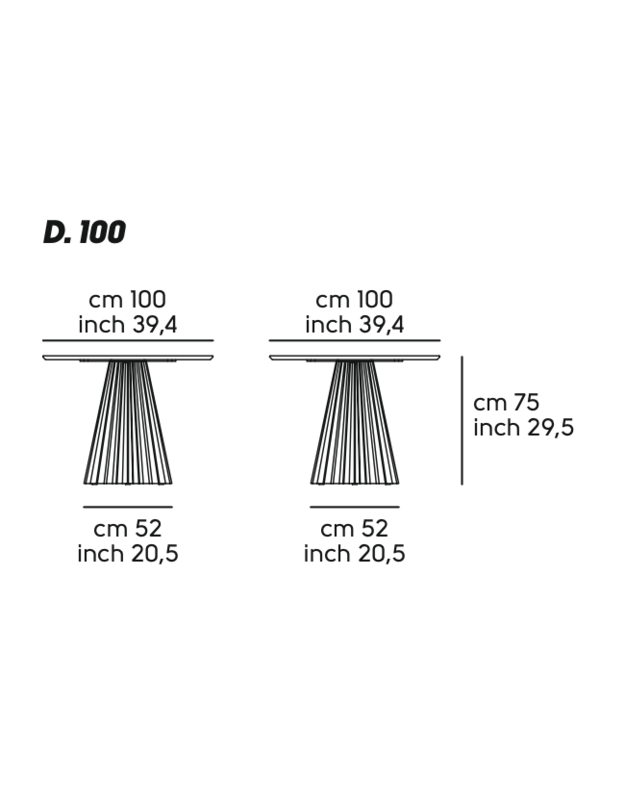 TABLE PLISSE | +colours 16
