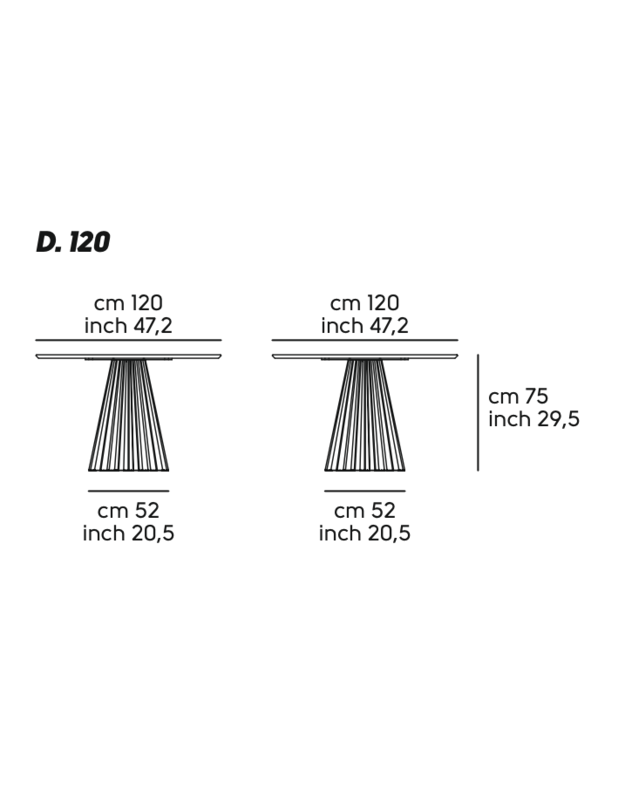 TABLE PLISSE | +colours 17