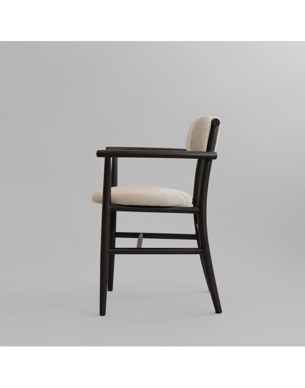 NAMA DINING CHAIR ARMREST | Linen 3