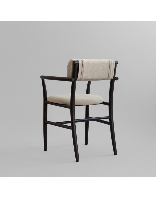 NAMA DINING CHAIR ARMREST | Linen 4