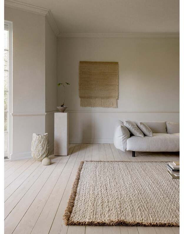 SOFT OUTLINE rug by Norm Architects | Beige 2