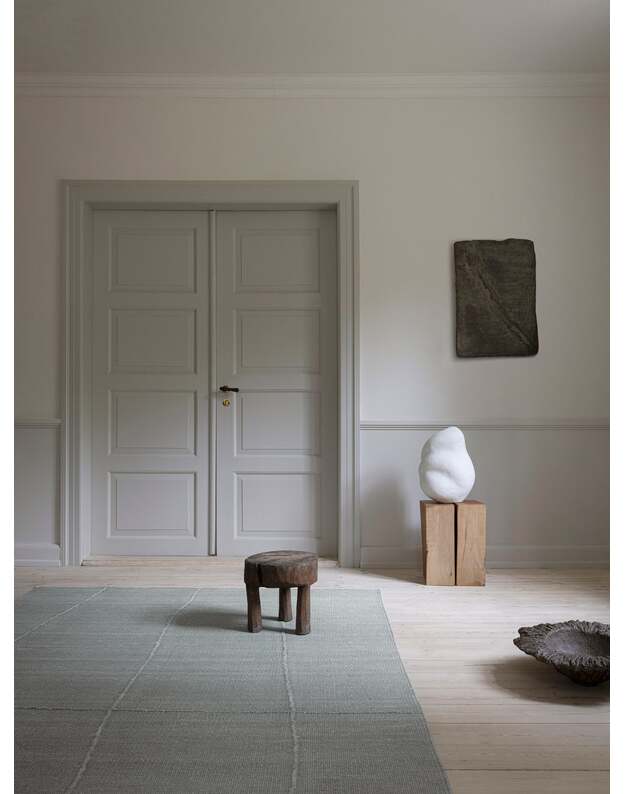 FLOW SHEN rug | Mint grey 1