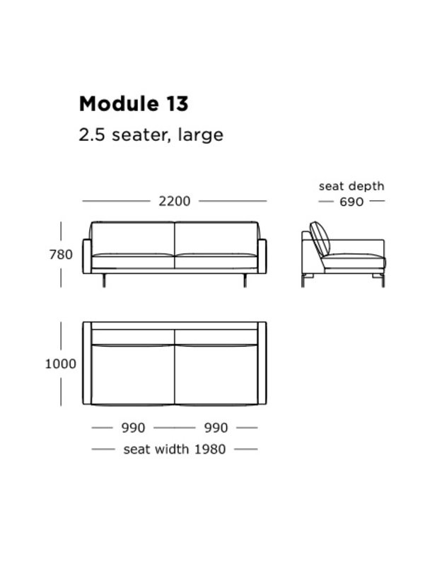 SOFA EDGE V1 | Faith col. Brown 1