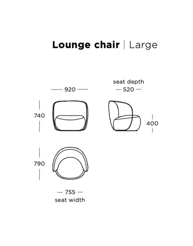 FOTELIS OVATA LARGE | Cuddle col. 08 4