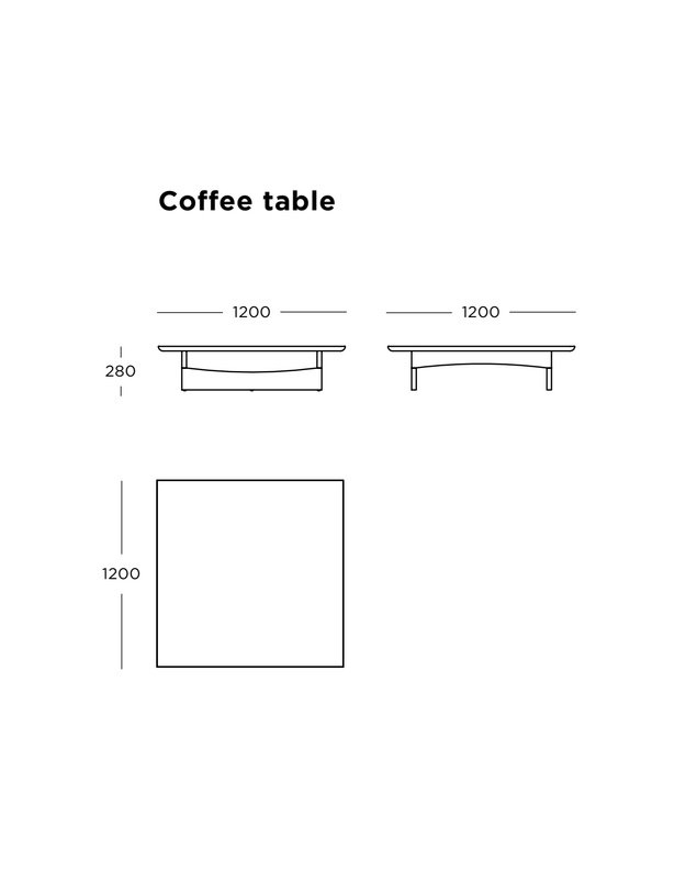 BOWER COFFEE TABLE | +colours