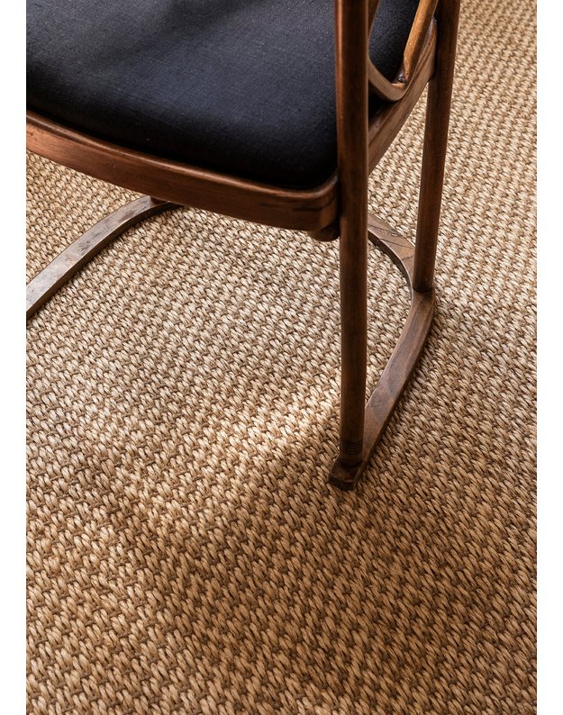 BASKET WEAVE SISAL NATURAL kilimas