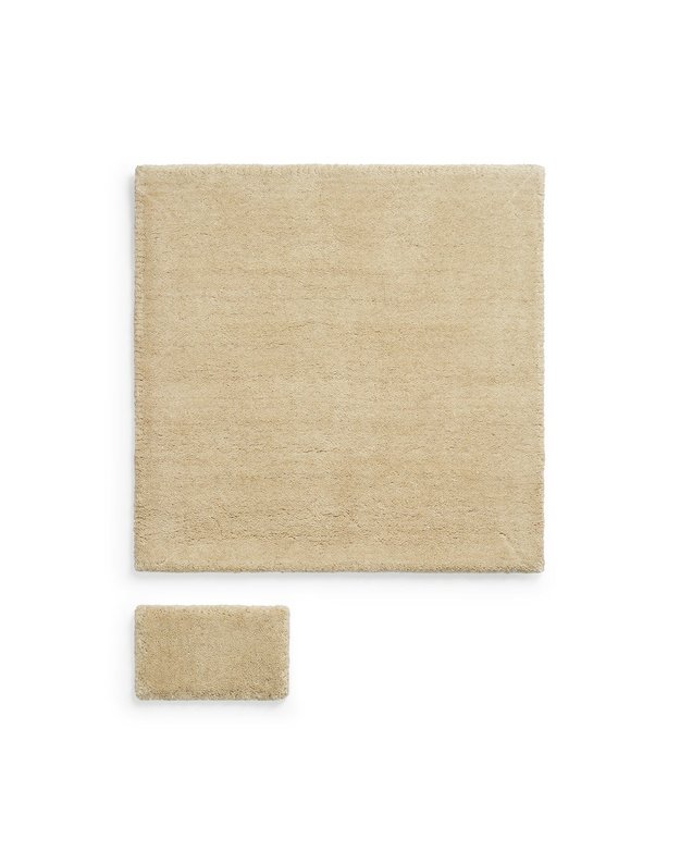SOLID WOOL SOFT YELLOW kilimas