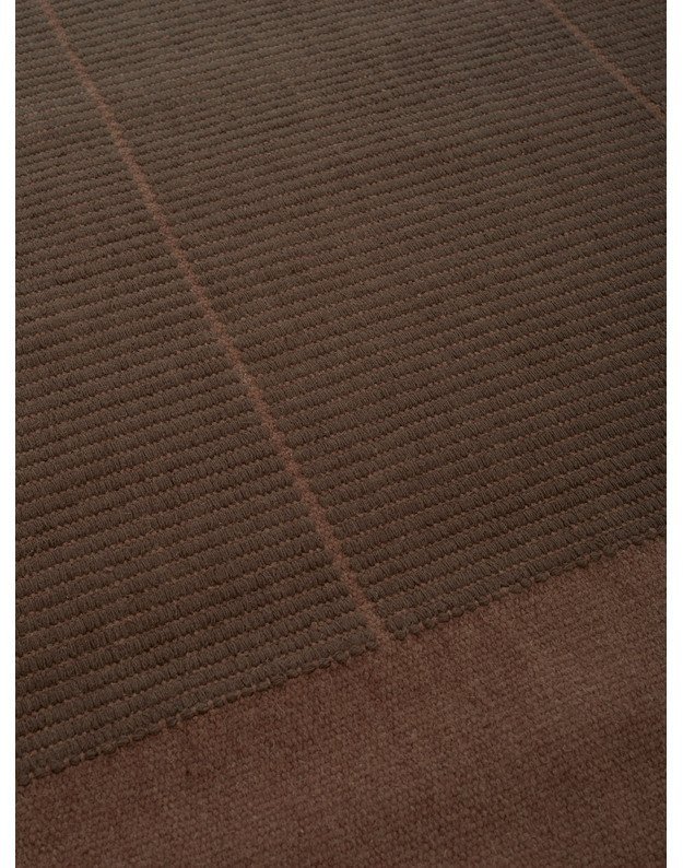 POETIC GRID rug | Umber