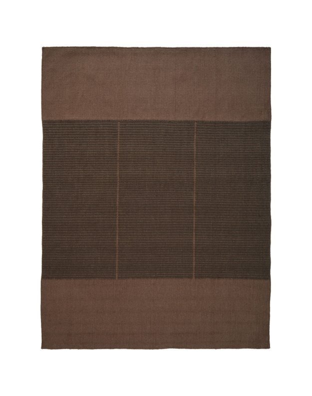 POETIC GRID rug | Umber
