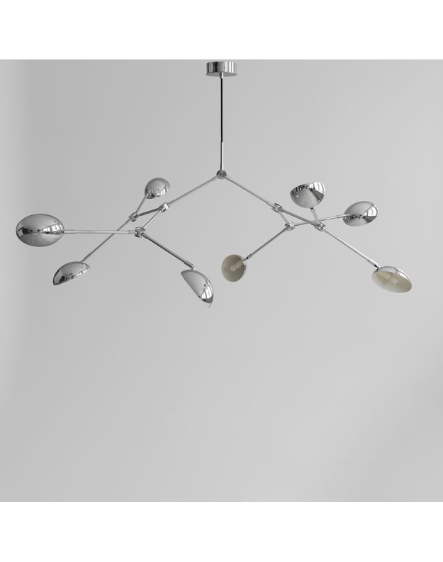 ŠVIESTUVAS DROP CHROME