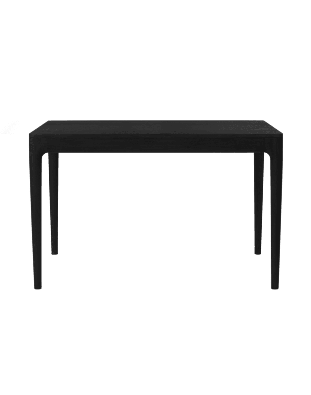 HEART'N'SOUL EXTENDABLE DINING TABLE 120/220 | Black Oak