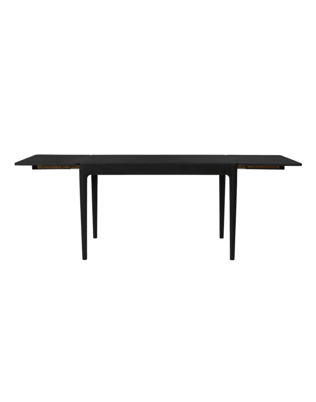 HEART'N'SOUL EXTENDABLE DINING TABLE 120/220 | Black Oak