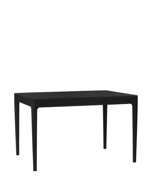 HEART'N'SOUL EXTENDABLE DINING TABLE 120/220 | Black Oak