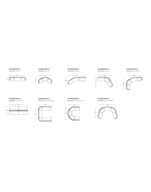 SOFA PANORAMA DINE by Jonas Wagell