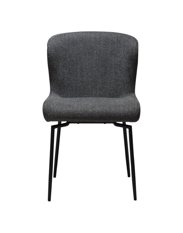 GLAM SWIVEL chair | pebble grey boucle